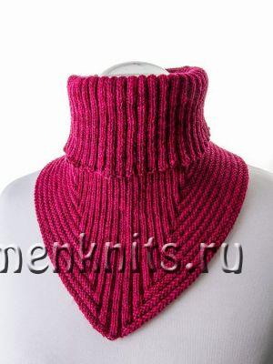 Манишка спицами от Николы Susen